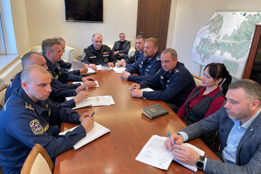 Спасатели и специалисты по гражданской обороне Ленинградской и Белгородской области обмениваются опытом