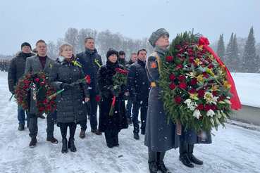 Область чтит память жертв блокады Ленинграда