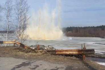 В Ленинградской области завершились ледовзрывные работы
