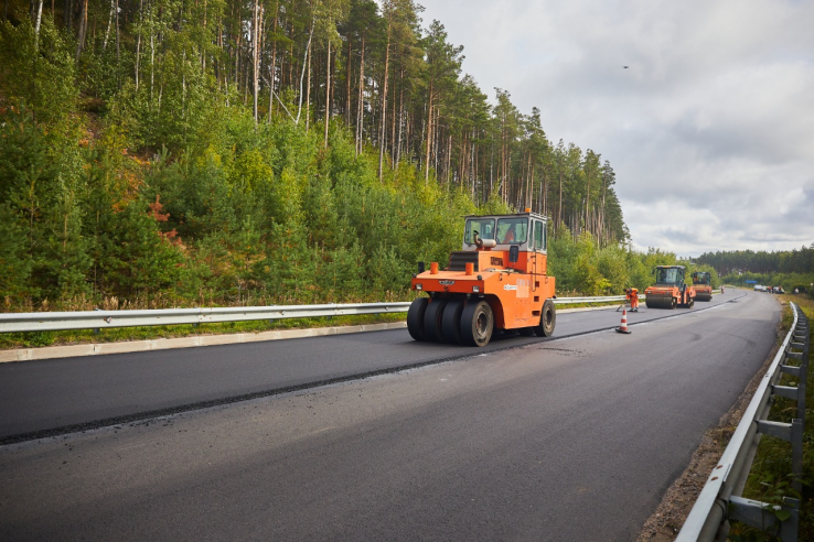 Нацпроекты: завершен ремонт Выборгского шоссе