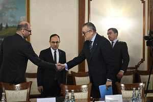 Встреча губернатора Ленинградской области с Чрезвычайным и Полномочным Послом Турецкой Республики в России