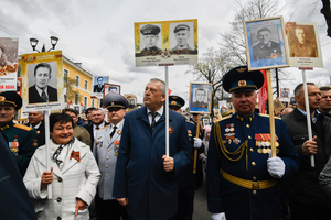 Памятные мероприятия по случаю Дня Победы в Гатчине