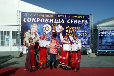 Экспозиция Ленинградской области — лучшая на выставке сокровищ Севера в Москве