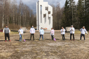 В области  идет акция #субботникиПобеды