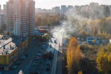 НАЦПРОЕКТЫ: названы сроки окончания ремонта на Центральной улице Мурино