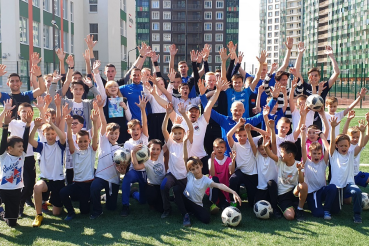 Открытый урок футбола