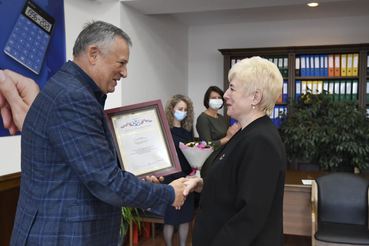 Контрольно-счетная палата области отмечает 25-летие
