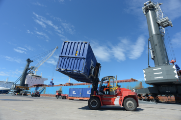 Порты Ленинградской области нарастили грузооборот