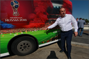 Скоростные автобусы-шаттлы для болельщиков Чемпионата мира по футболу — 2018