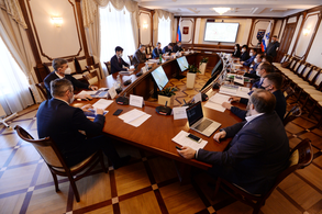 Встреча губернатора Ленинградской области с председателем Северо-Западного банка ПАО «Сбербанк»