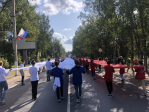 Всеволожск: Областная акция ко Дню Государственного флага РФ