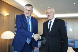 Александр Дрозденко встретился с Генеральным Секретарем Совета Европы Турбьерном Ягландом