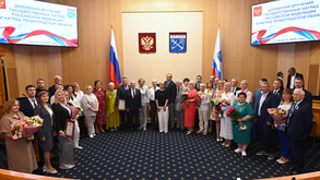 Торжественная церемония вручения государственных наград Российской Федерации и наград Ленинградской области