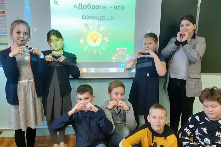 В Кисельнинской школе учат доброте