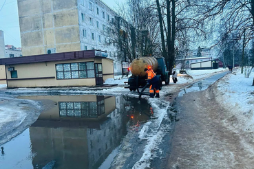 В Ленобласти — весенняя уборка снега