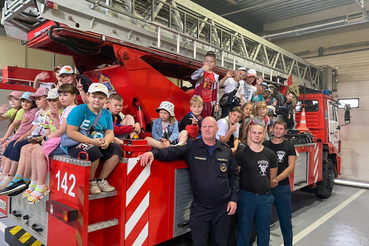 Областные пожарные: из безопасного лета — в безопасный учебный год
