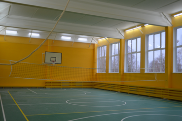 Ремонт спортивных залов в школах Выборгского района в 2021 году