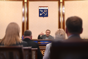 Заседание организационного комитета по подготовке и проведению в Ленинградской области Года Команды Созидания в 2026 году