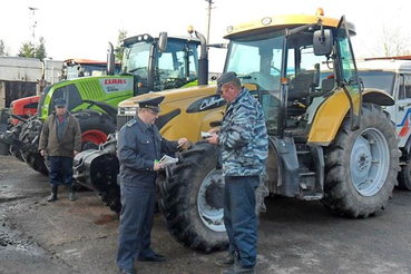 Область готовит технику к посевной