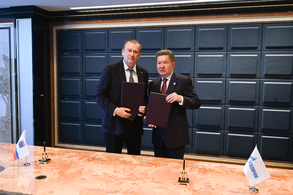 Подписание соглашения с ПАО «Газпром»