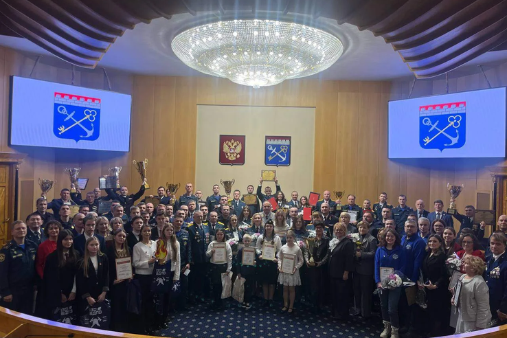 Ленобласть чествует спасателей