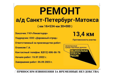 НАЦПРОЕКТЫ: стартовал ремонт Токсовского шоссе