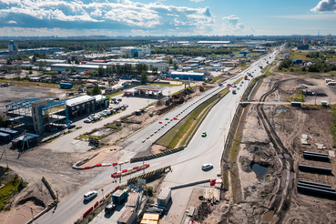 Реконструкция автомобильной дороги «Санкт-Петербург-Колтуши»