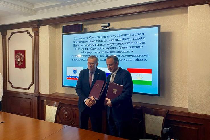 Ленобласть налаживает связи с регионами Республики Таджикистан
