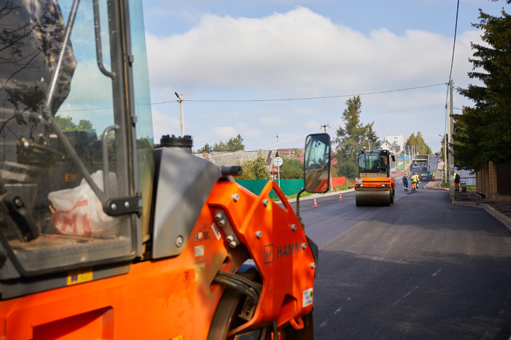 НАЦПРОЕКТЫ: ремонт Колтушского шоссе уходит в ночь