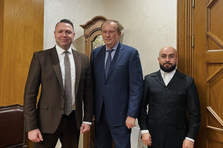 Александр Дрозденко встретился с исполняющим обязанности министра здравоохранения Республики Южная Осетия