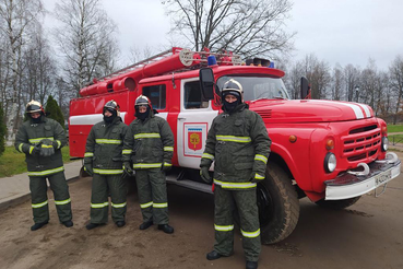 В области появилась еще одна добровольная пожарная команда