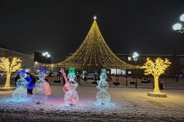 Новогодние ели из Луги и Тихвина – в полуфинале всероссийского конкурса «Ёлки России»