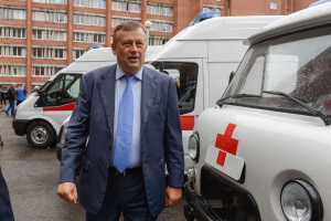Передача автомобилей скорой помощи в распоряжение учреждений здравоохранения Ленинградской области