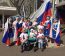 Луга: Праздничный концерт ко Дню флага Российской Федерации