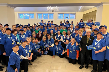 В Ленобласти серебряные волонтёры представили лучшие инициативы