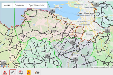 Дороги области — в телефоне 