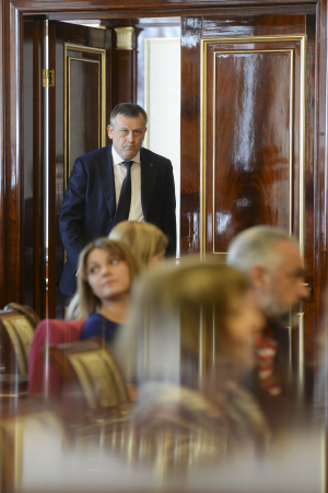 Пресс-конференция врио губернатора Ленинградской области Александра Дрозденко 28 мая 2015 года