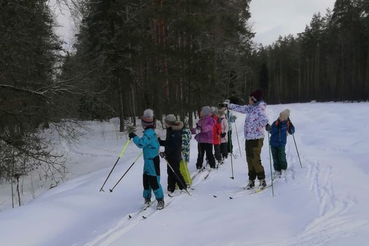 Лесные уроки ― юным ленинградцам