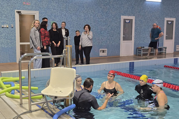 В Ленобласти подготовили специалистов по адаптивному плаванию и гидрореабилитации