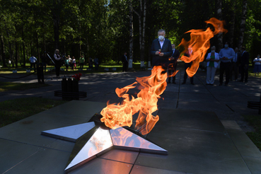 Область защищает память о погибших героях Отечества