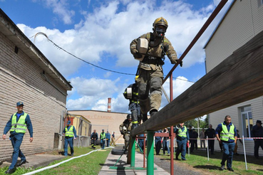 В объективе ― ленинградские пожарные