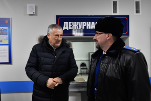 Рабочая поездка губернатора Ленинградской области Александра Дрозденко в Кингисеппский район