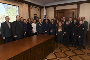Встреча губернатора Ленинградской области с руководителями пресс-служб силовых ведомств