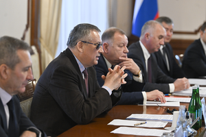 Встреча с Чрезвычайным и Полномочным Послом Республики Беларусь в Российской Федерации Дмитрием Крутым