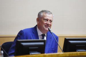 Отчет губернатора Ленинградской области перед Законодательным собранием
