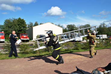 Конкурс профессионального мастерства определил лучших пожарных
