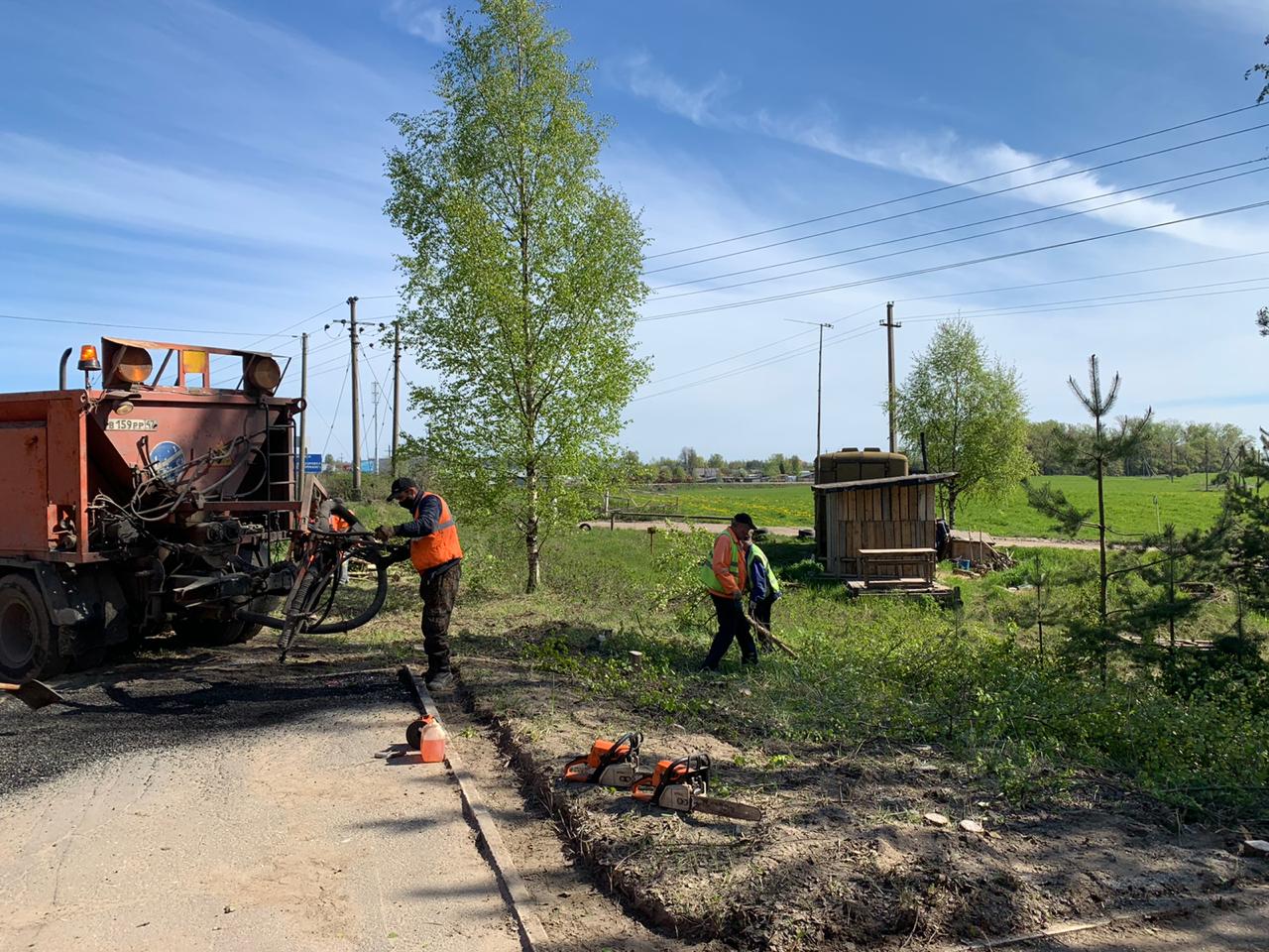 В Ленинградской области стартовали общественные работы