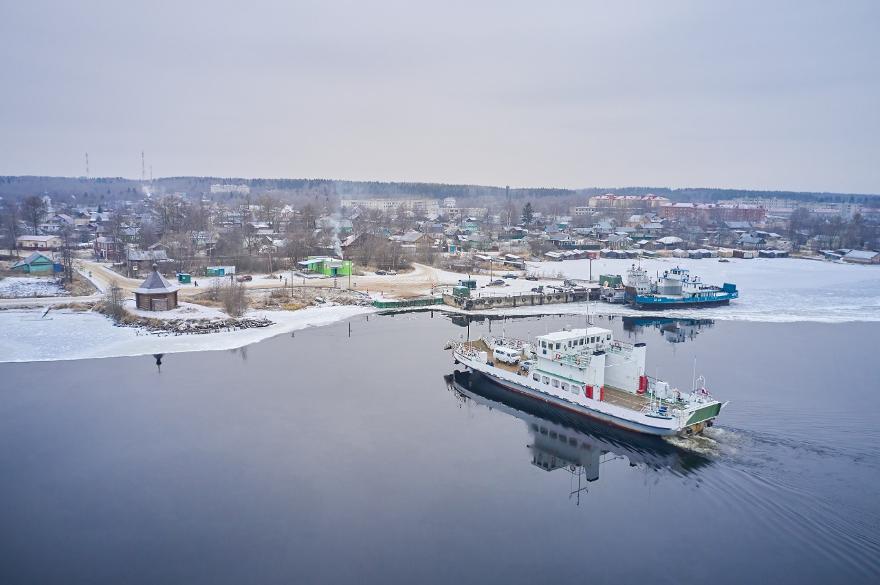 Паромные рекорды на Свири