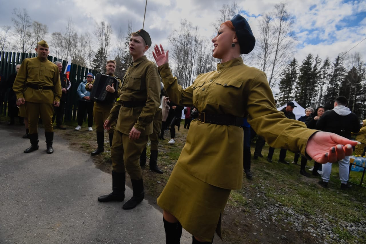 Ленинградская область празднует День Победы