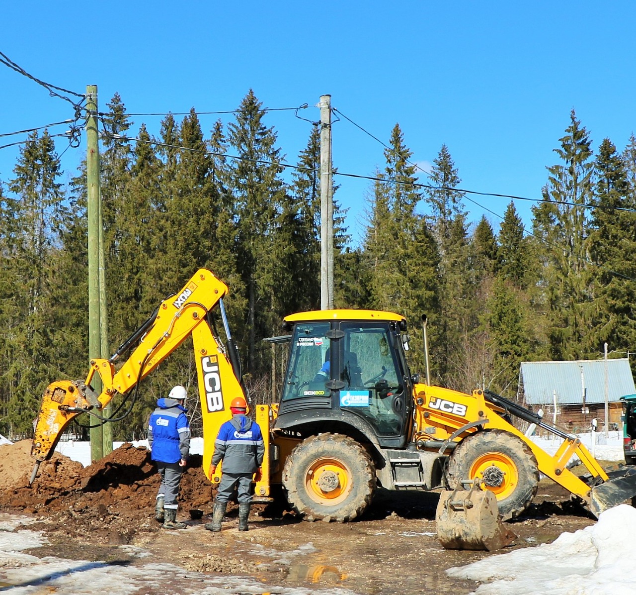 Газ пришел в новые деревни